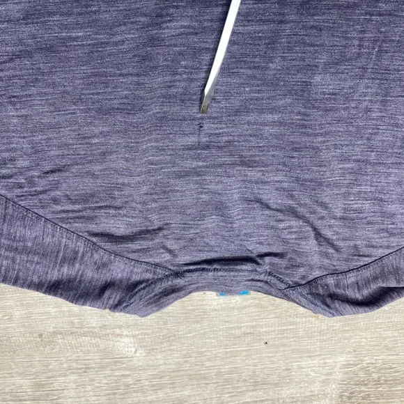 Icebreaker Shirt Cool-Lite Mens Large Purple Merino Wool Blend Short Sleeve Tee - Picture 5 of 10